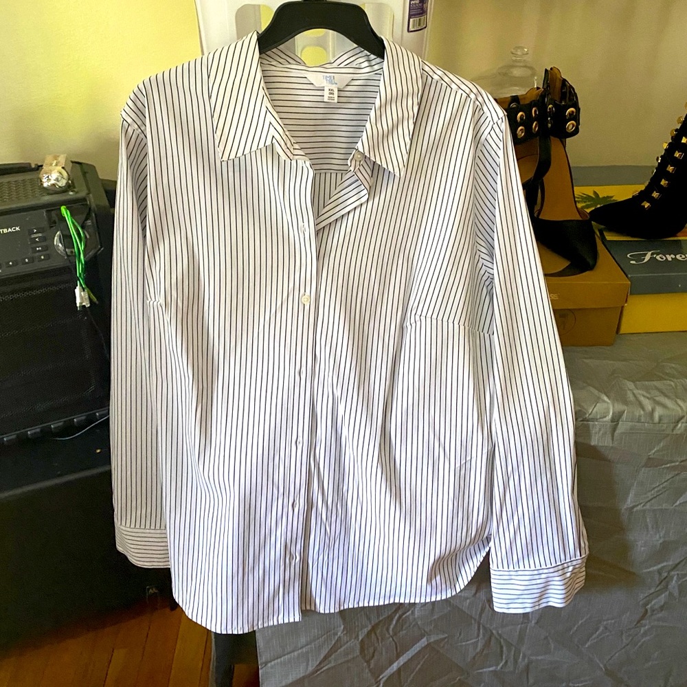 Office shirt very flattering